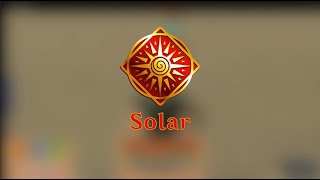 Solar Showcase  Roblox Elemental Battlegrounds [upl. by Davenport293]