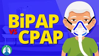 BiPAP vs CPAP Made Easy  Noninvasive Positive Pressure Ventilation NPPV [upl. by Eisset992]