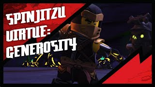 The ninja return to Shintaro  NINJAGO The Virtues of Spinjitzu  Generosity [upl. by Enileqcaj458]