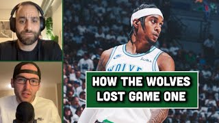 How Game 1 Vs The Mavs Slipped Away From The Wolves w Kyle Theige [upl. by Ojadnama]