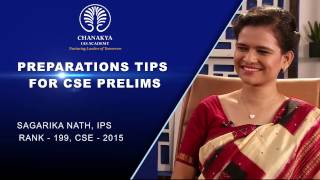 UPSC Prelims Exam Preparation Strategy By UPSC Topper Sagarika Nath IPS AIR 199 CSE 2015 [upl. by Bartel]