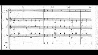 Ustvolskaya  Symphony No 5 quotAmenquot score  audio [upl. by Dib398]