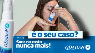 Odaban para Suor Facial O mais indicado no mundo É o único que funciona no rosto Como usar [upl. by Eelyek]