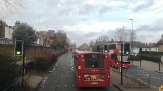 Route 208 Bromley South Station  Bellingham Catford Bus Garage [upl. by Jeffie]