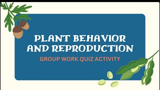 How Plant starts reproduction quiz igcse biology [upl. by Luz]