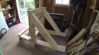 How to Build an Outboard Motor Stand  375lbs Rated [upl. by Eledoya356]