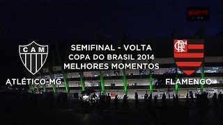 Melhores Momentos  AtléticoMG 4 x 1 Flamengo  Copa do Brasil  05112014 [upl. by Siward]