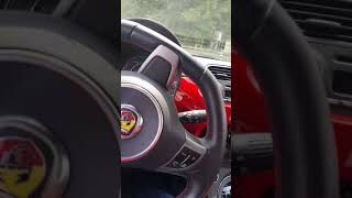 2015 Fiat 500 Abarth Automatic test drive [upl. by Barmen]