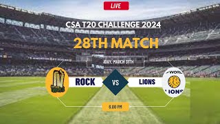 Boland Vs Imperial Lions  BOL v LIO  CSA T20 Challenge Live Score Updates 2024 [upl. by Belda]