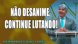 NÃO DESANIME CONTINUE LUTANDO Pregação Expositiva Rev Hernandes Dias Lopes IPP [upl. by Ardena]