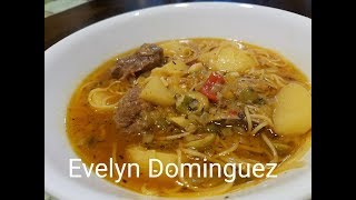 Puerto Rican Beef Soup [upl. by Matuag481]