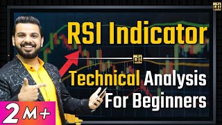 RSI Indicator in Live StockMarket  Technical Analysis for Beginners [upl. by Abibah]