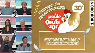 La poule aux oeufs dor  Émission du 30 avril 2023 30e anniversaire [upl. by Vogel189]