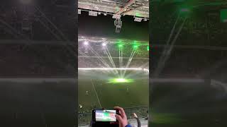 Light show before Legia Warszawa match poland shorts foozballpassion [upl. by Kuth539]