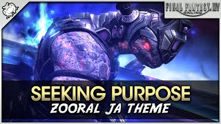 FFXIV  Seeking Purpose Zoraal Ja OST Theme Everkeep [upl. by Keese964]