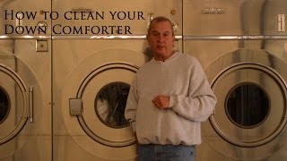 How to launder or clean a Down Comforter wwwverolinenscom [upl. by Anila280]