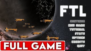 FTL Faster Than Light Full Game Walkthrough Longplay [upl. by Ammadis]