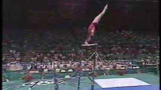 Svetlana Khorkina  1996 Olympics EF  Uneven Bars [upl. by Cinderella]