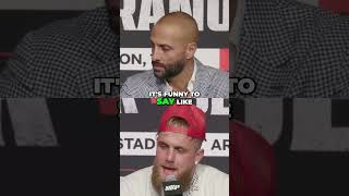 Jake Paul postmatch interview  shocking words jakepaul jakepaulvsmiketyson connormacgregor ufc [upl. by Lincoln]