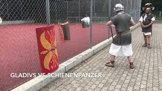 Was hält die römische Rüstung aus Kettenhemd vs Schienenpanzer [upl. by Jarrid456]