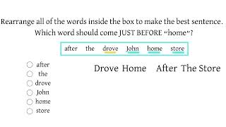 Wonderlic Rearranging Sentences 2024 301 [upl. by Armyn]