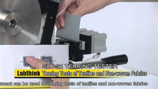 ASTM D1922 Measurements of Fabric Tear Strength  Labthink [upl. by Norym]