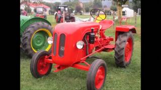 Exposition de vieux tracteurs à Sancey le grand 1 [upl. by Isteb]