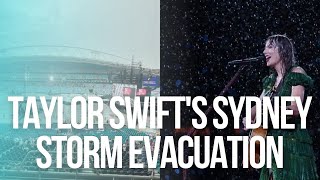 Taylor Swift Concert Hit by Swift Storm at Accor Stadium [upl. by Radie]