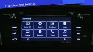 HowTo Guide Overview and Settings 7inch Infotainment System with Navigation [upl. by Eiramanit360]