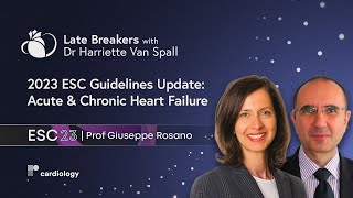 2023 ESC Guidelines Update Acute amp Chronic Heart Failure [upl. by Xel230]