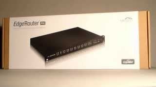 EdgeRouter Pro Unboxing and Demo [upl. by Taam]