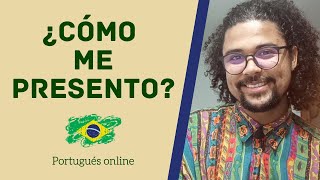 3MinutosDePortugues  ¿CÓMO PRESENTARSE [upl. by Saidee]