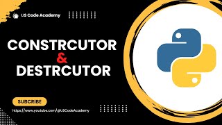 What is Constructor and Destructor in Python [upl. by Smukler]