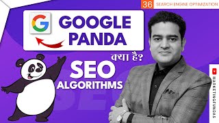 What is Google Panda Algorithm   Panda Update in SEO Full Guide  seocourse googlealgorithm [upl. by Oibesue100]