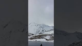 Snowfall ❄️ at Lalusar Lake Kaghan Valley MashAllah ❤️ [upl. by Ireva]