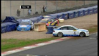 BTCC Crashes 2010 [upl. by Adyht]