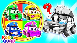 Find My Color Song 🌈😱 Meet Our Baby Brother  Nursery Rhymes  RoboSquad Kids Songs [upl. by Natalie387]