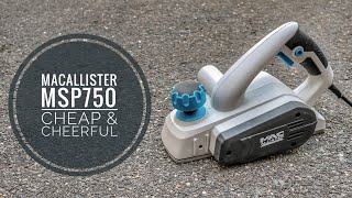 MacAllister 750W MSP750 Planer Review [upl. by Etat]