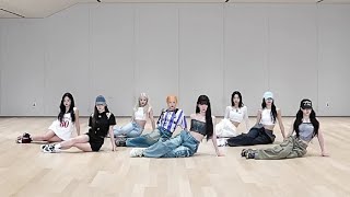 fromis9 Supersonic dance practice MIRRORED [upl. by Amedeo]