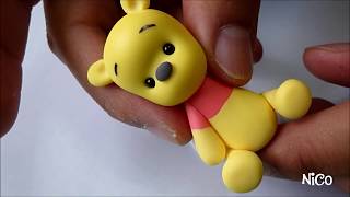 Souvenir Baby Shower Tutorial  Winnie Pooh [upl. by Nagiem]