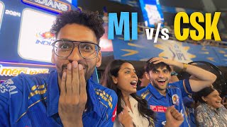 MI vs CSK Live From Wankhede Stadium  Vlog 74 [upl. by Alex]