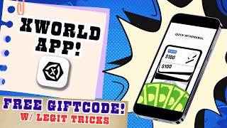 XWORLD APP MAY LEGIT TRICKS AKO DITO PLUS FREE GIFTCODE  TAGALOG TUTORIAL REVIEW [upl. by Kimbell380]