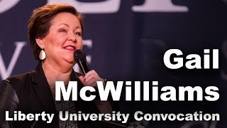 Gail McWilliams  Liberty University Convocation [upl. by Annav426]