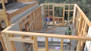 Timber Living © case in legno  timelapse realizzazione in opera [upl. by Fitting]