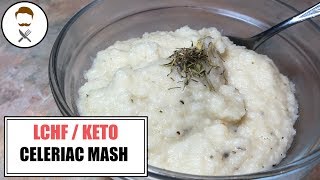 Celeriac Mash  The Keto Kitchen [upl. by Ioab]