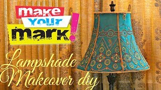 How to Fancy Lampshade Makeover DIY [upl. by Evelin]