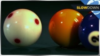 Amazing Billiard Shots in SLOW MOTION [upl. by Desdee]