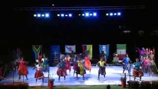 South African folk dance Tsonga amp Tswana [upl. by Claudia1]