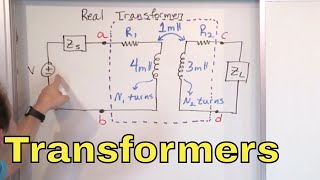 02  What is a Transformer amp How Does it Work StepUp amp StepDown Transformer Circuits [upl. by Akila]