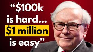 Warren Buffett Why 100k is the MAGIC Number to Getting Rich Life Changing Advice [upl. by Noraha76]